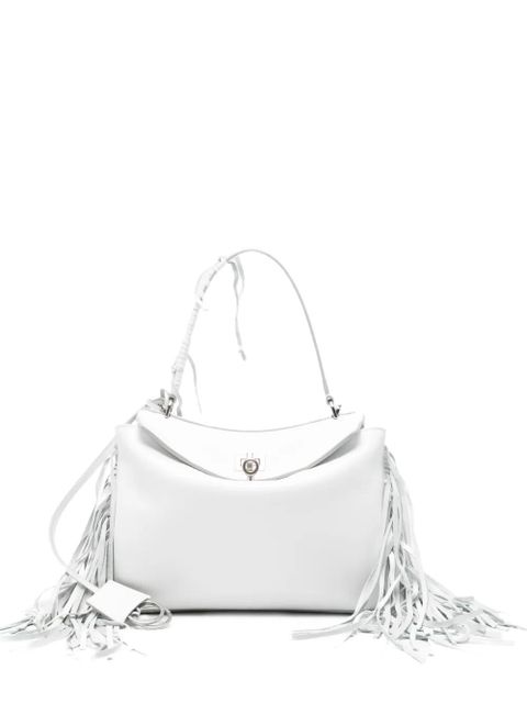 Balenciaga small Rodeo fringed tote bag - White - zdjęcie produktu nr 1