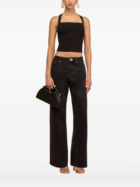 Cult Gaia square-neck tank top - Black - zdjęcie produktu nr 1