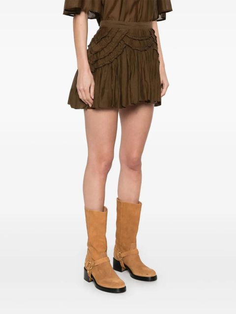 MARANT ÉTOILE Ceola mini skirt - Brown - zdjęcie produktu nr 2