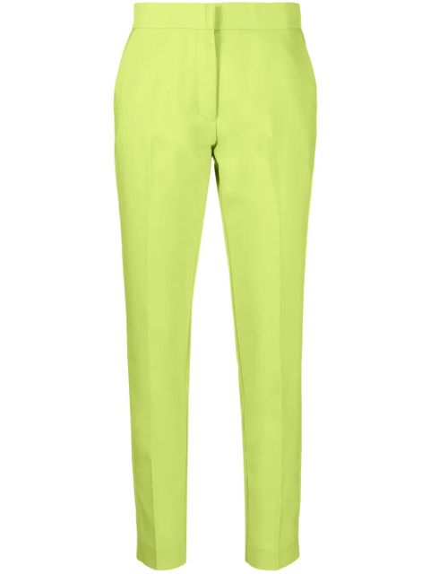TWINSET high-waist tapered trousers - Green - zdjęcie produktu nr 1