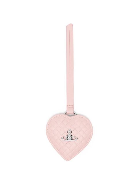 Vivienne Westwood hear-mirror bag charm - Pink - zdjęcie produktu nr 1