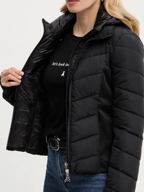 Patrizia Pepe kurtka kolor czarny przejściowa 8O0213 A680