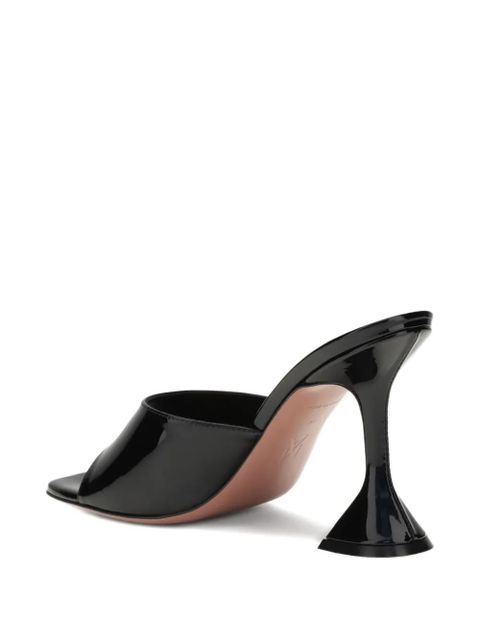 Amina Muaddi 95mm Lupita open-toe sandals - Black