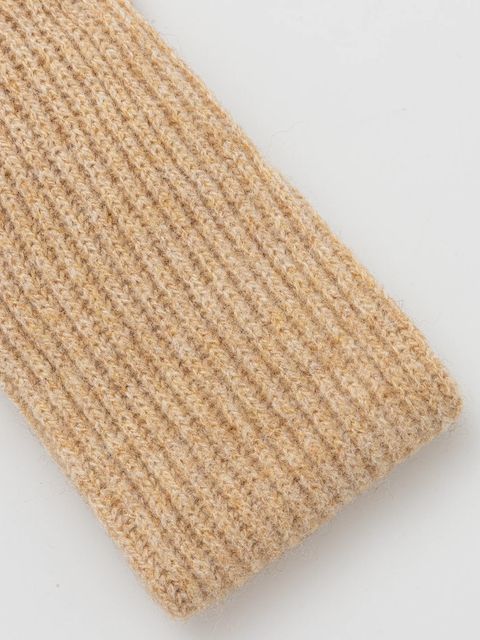 Calvin Klein opaska na głowę z dodatkiem wełny kolor brązowy LV04F8039G - zdjęcie produktu nr 2