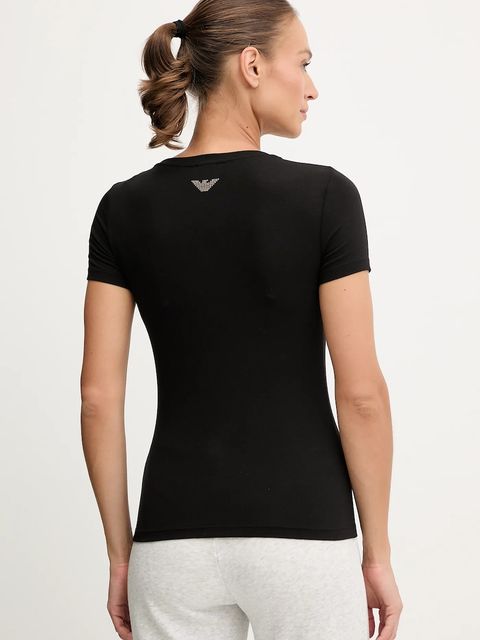EA7 Emporio Armani t-shirt damski kolor czarny
