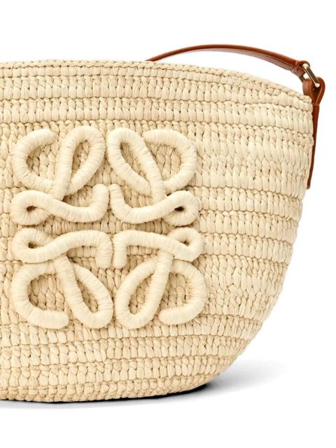 LOEWE medium Eclipse basket shoulder bag - Neutrals
