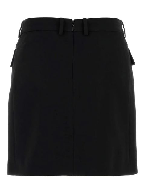 Balenciaga double-breasted twill skirt - Black - zdjęcie produktu nr 2