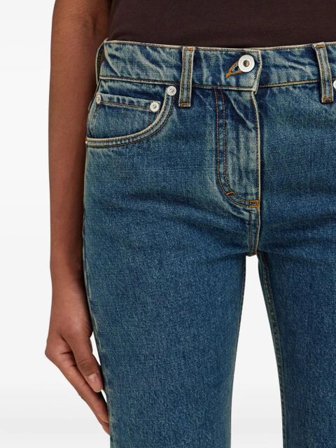 Ferragamo stonewash five-pocket jeans - Blue