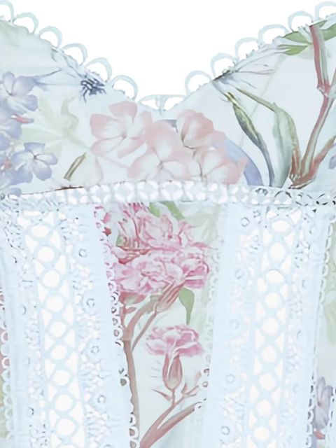 Charo Ruiz Ibiza Poppy top - Blue - zdjęcie produktu nr 2