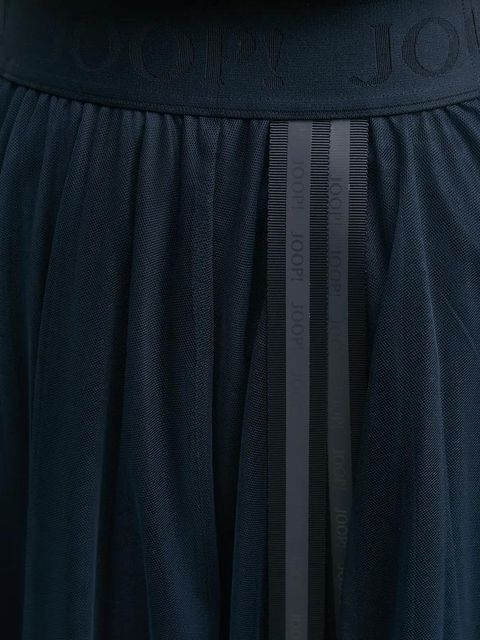 Joop! spódnica kolor granatowy midi rozkloszowana 30046657