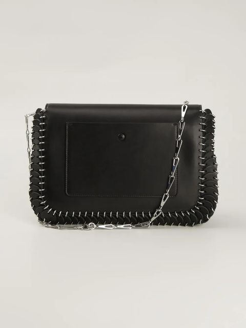 Rabanne chain mail shoulder bag - Black