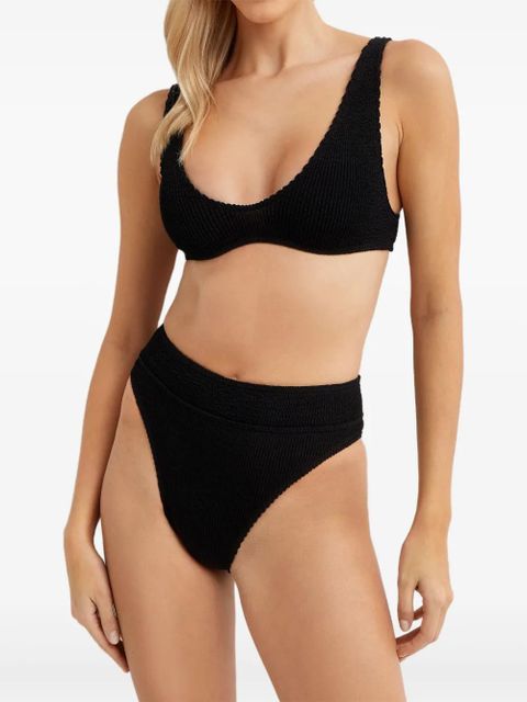 Bond-eye Scout scoop-neck bikini top - Black