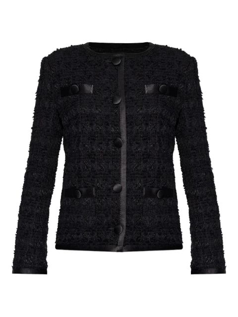 Dolce & Gabbana buttonned-trim jacket - Black - zdjęcie produktu nr 1