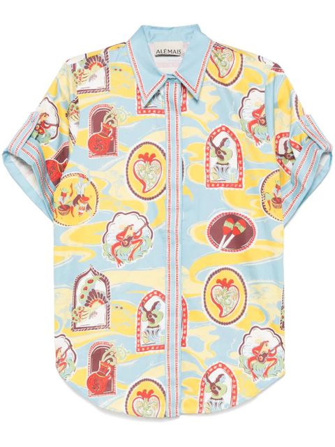 ALEMAIS Emilio shirt - Blue - zdjęcie produktu nr 1