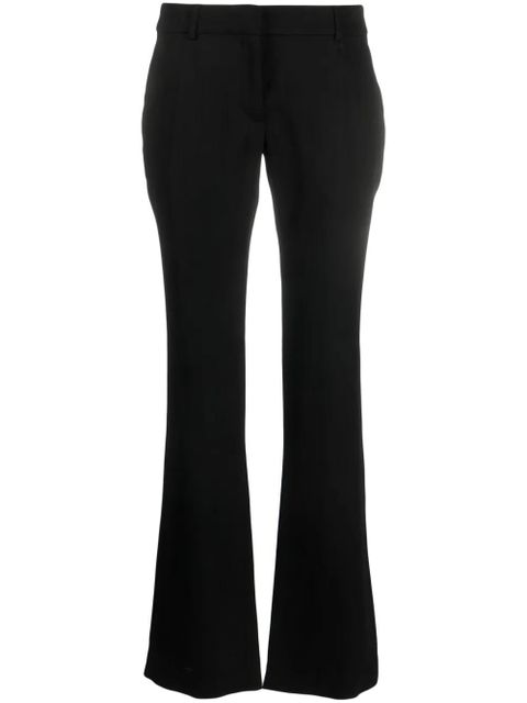 Acne Studios low-rise flared trousers - Black - zdjęcie produktu nr 1