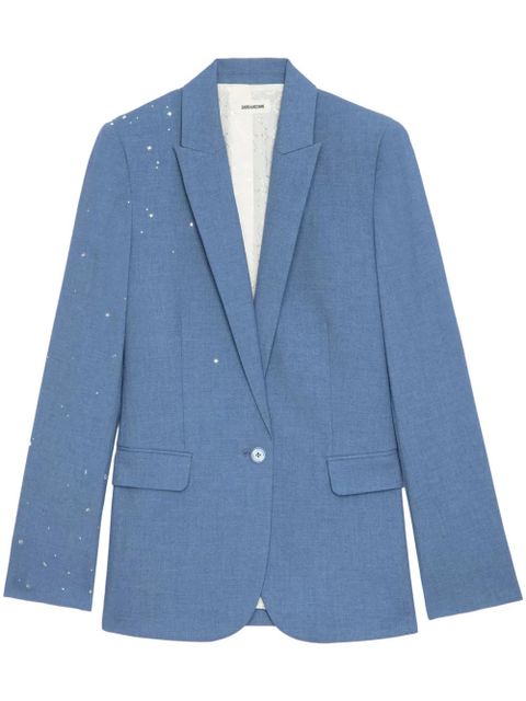 Zadig&Voltaire Strass Valse blazer - Blue - zdjęcie produktu nr 1