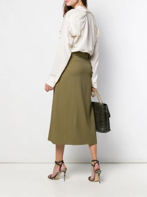 Victoria Beckham V-neck blouse - White - zdjęcie produktu nr 2