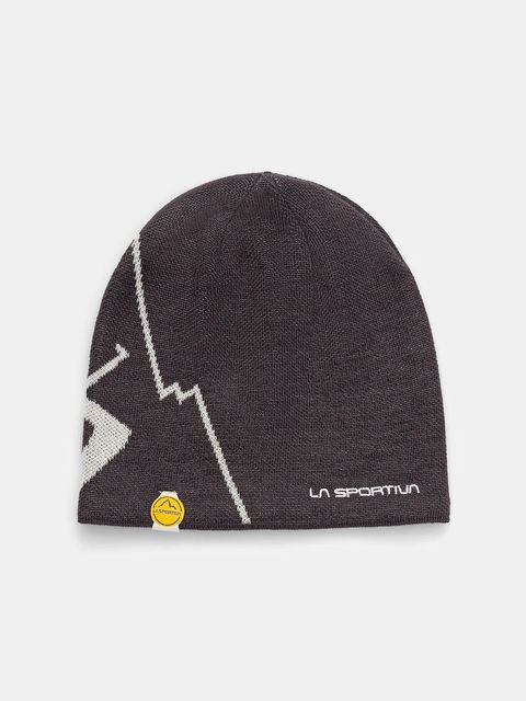 LA Sportiva czapka z dodatkiem wełny Woolly kolor szary ZZSH030 - zdjęcie produktu nr 1