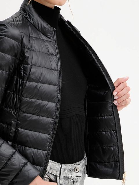 Patrizia Pepe kurtka kolor czarny przejściowa 8O0178 A631