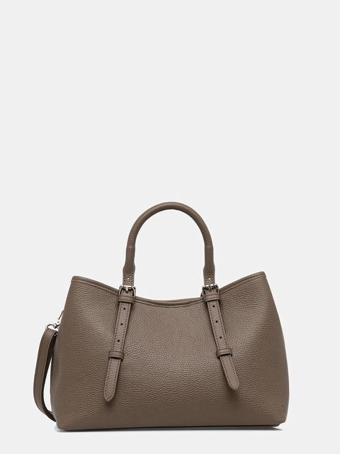 Answear.LAB torebka skórzana kolor beżowy - zdjęcie produktu nr 1