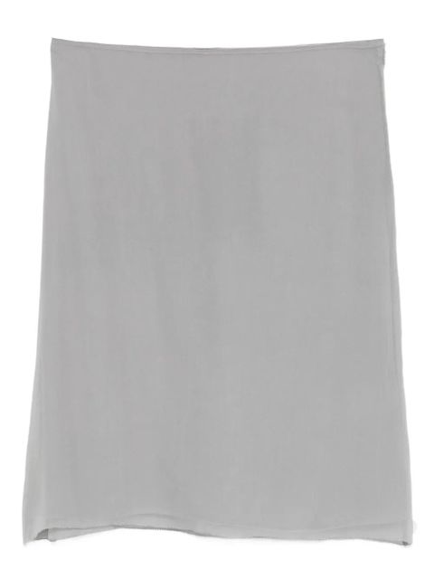 TOTEME slip mini skirt - Grey - zdjęcie produktu nr 1