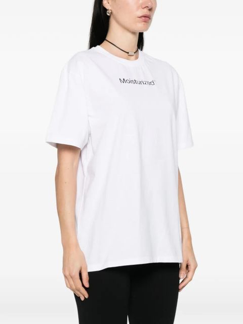Coperni text-print T-shirt - White