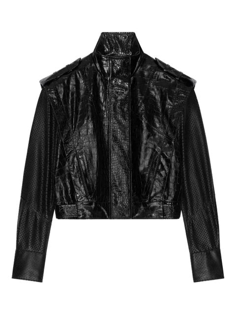 Givenchy leather biker jacket - Black - zdjęcie produktu nr 1