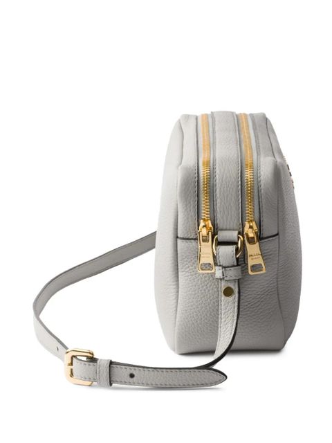 Prada small logo-detail shoulder bag - Grey