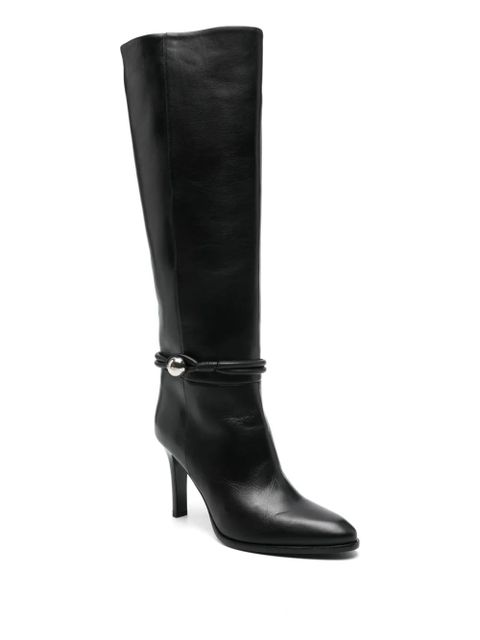 ISABEL MARANT IEVA BUTTON HIGH BOOTS - Black - zdjęcie produktu nr 2