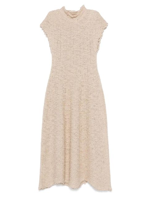 KHAITE silk-blend dress - Neutrals - zdjęcie produktu nr 1