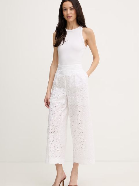 Twinset spodnie bawełniane - zdjęcie produktu nr 1