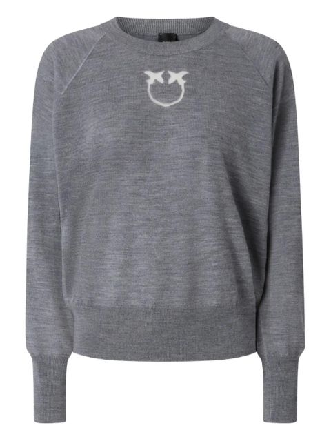 PINKO Lanzarote crew-neck sweater - Grey - zdjęcie produktu nr 1