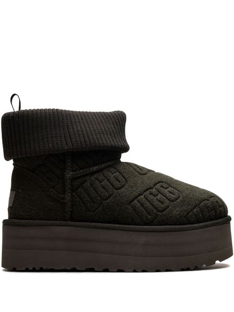 UGG Classic Mini Platform "Forest Night" boots - Green