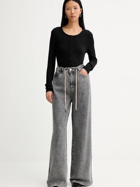 MUNTHE longsleeve GRACE kolor czarny 247112324769 - zdjęcie produktu nr 2