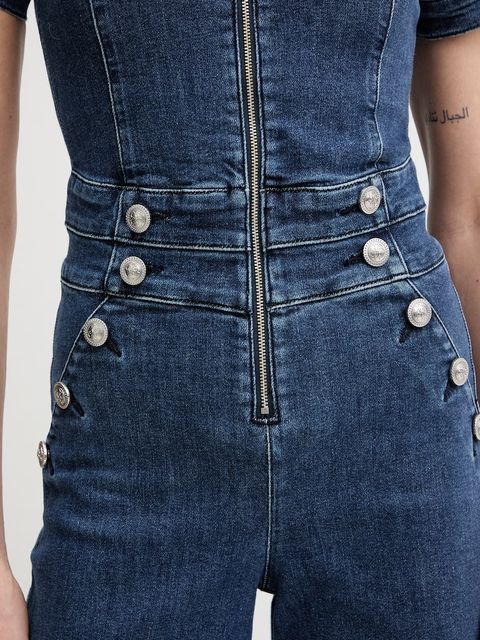 Guess kombinezon jeansowy ALINA