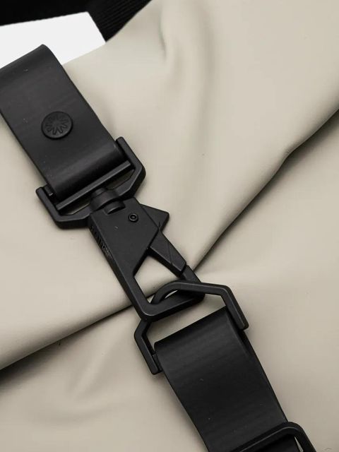 Rains plecak Rolltop Rucksack W3 kolor zielony duży gładki 13320 - zdjęcie produktu nr 2