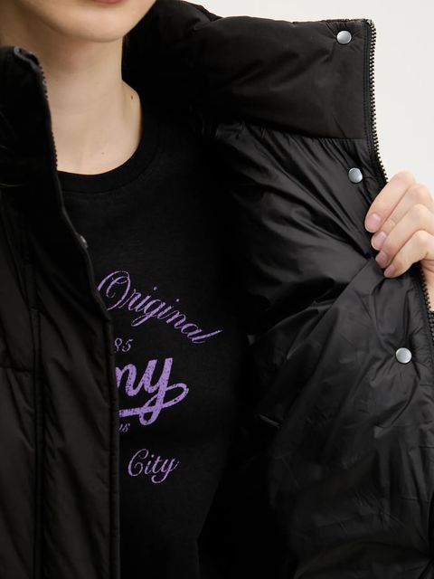 Hugo Blue kurtka kolor czarny zimowa 50545657