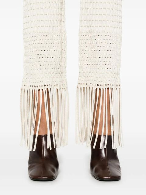 Nanushka textured trousers - Neutrals