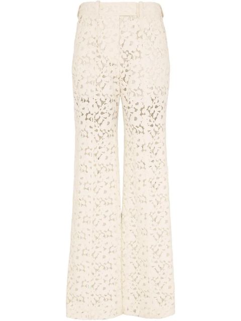 ZIMMERMANN Illuminate lace trousers - Neutrals - zdjęcie produktu nr 1