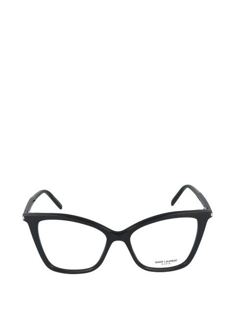 Saint Laurent Eyewear SL 386 cat-eye frame glasses - Black - zdjęcie produktu nr 1