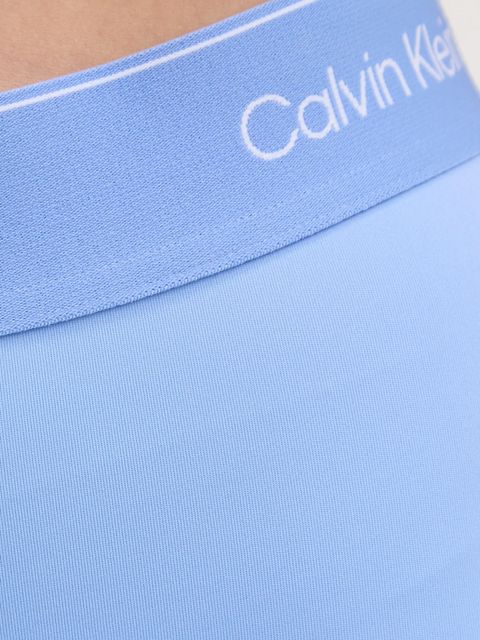 Calvin Klein Performance legginsy treningowe kolor niebieski z nadrukiem LVGWS5L609