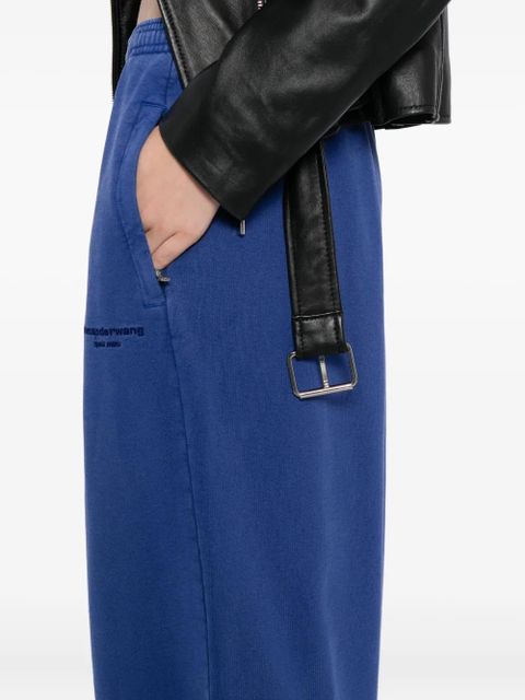 Alexander Wang articulated leg sweatpants - Blue