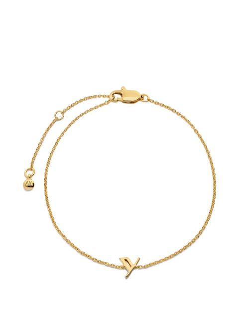 Monica Vinader Initial Y chain bracelet - Gold - zdjęcie produktu nr 1