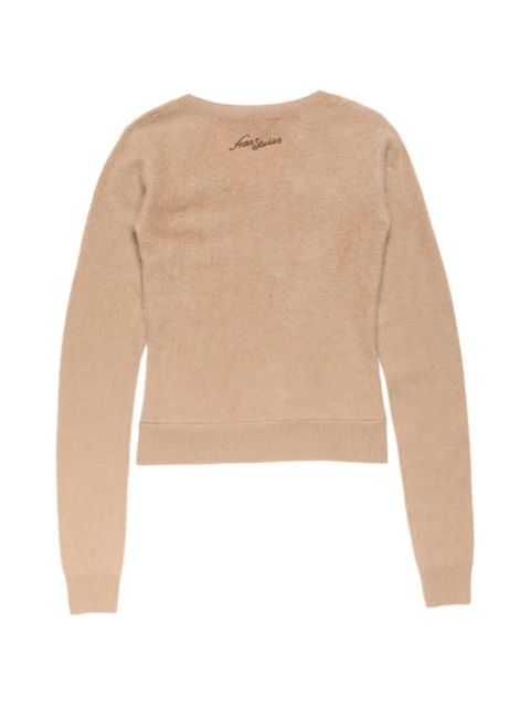 Acne Studios V-neck sweater - Neutrals - zdjęcie produktu nr 2