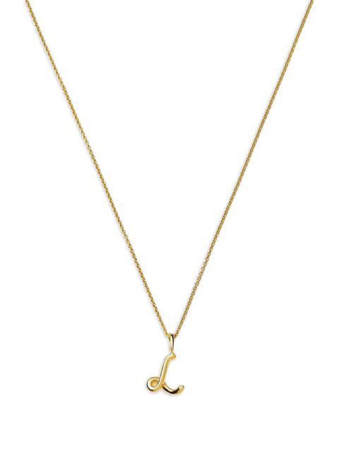 Missoma mini initial L pendant necklace - Gold - zdjęcie produktu nr 1