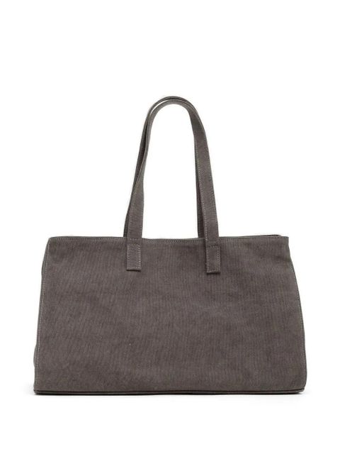 Gimaguas midi cotton shopper bag - Grey - zdjęcie produktu nr 2