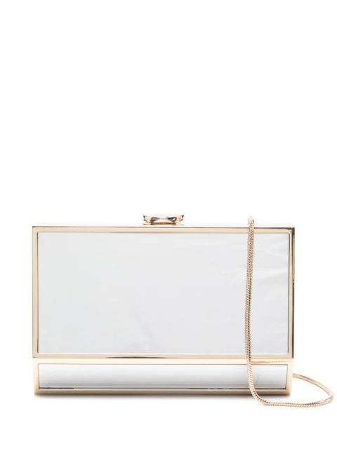 Simkhai Maddox Mirror clutch bag - Gold