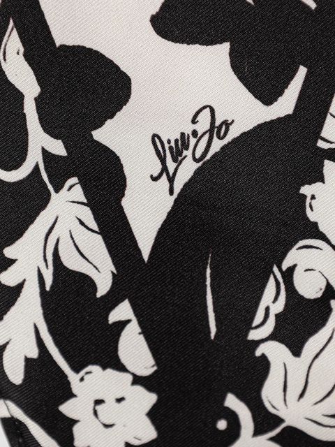 Liu Jo chusta damska kolor czarny wzorzysta 2A6061 T2745