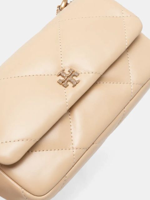 Tory Burch torebka Kira kolor beżowy 161913.700