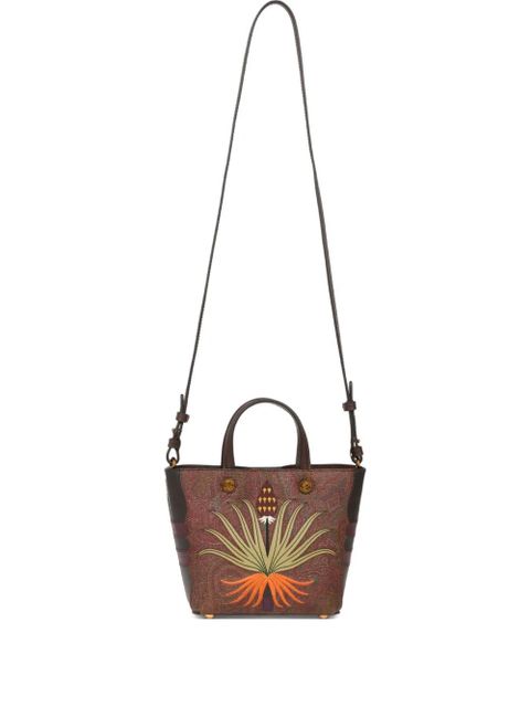 ETRO x Agostino Iacurci embroidered tote bag - Brown - zdjęcie produktu nr 1